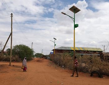 rural solar street light