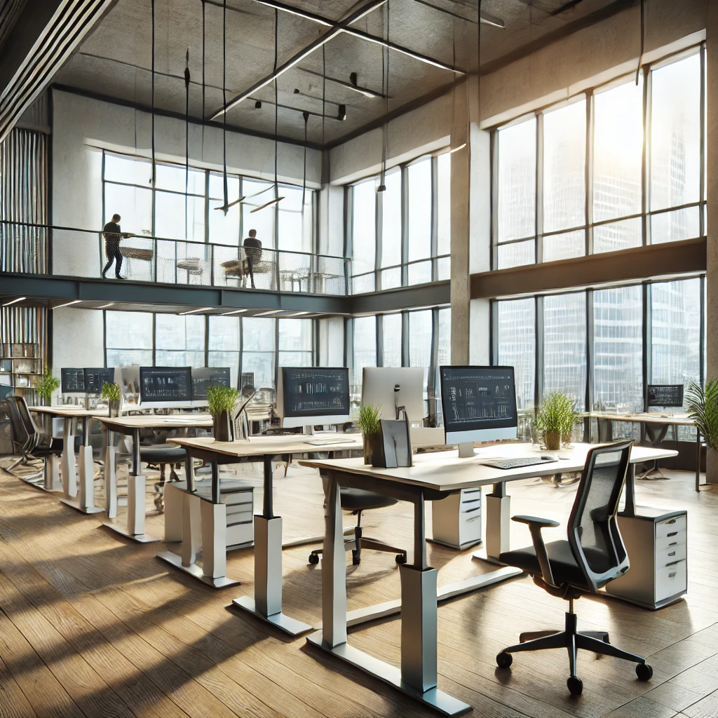 Stand up for your health with adjustable standing desks.