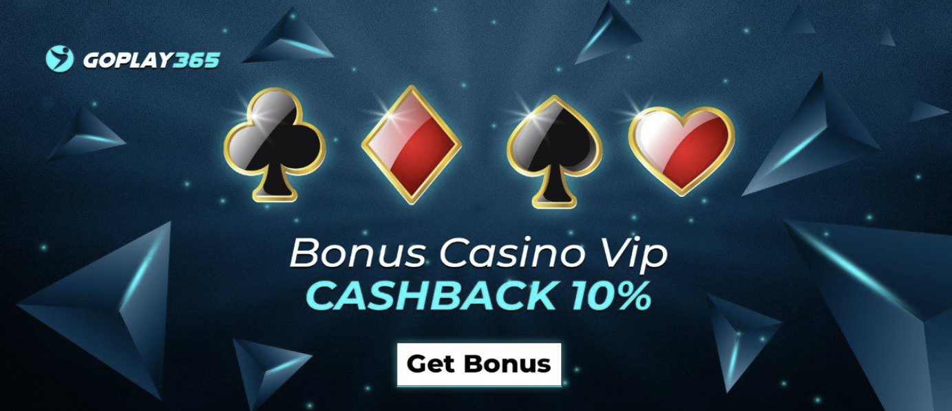 GoPlay365 Online Casino VIP Cashback Bonus
