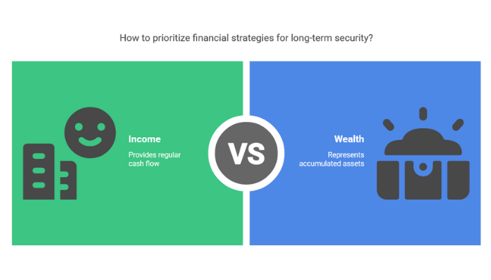 Income vs. Wealth