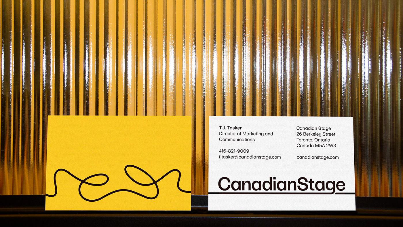 Image from the Canadian Stage’s Swiss-Inspired Branding with a Playful Twist article on Abduzeedo