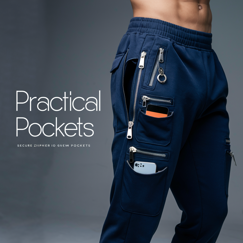 A Practical Feature in Gym Trousers Men