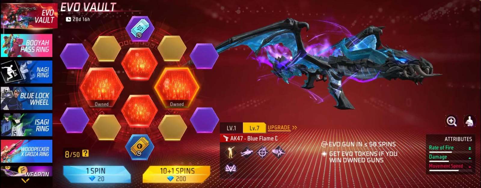 Free Fire Evo Vault December 2024 Brings Back Fan-Favorite Evo Gun Skins