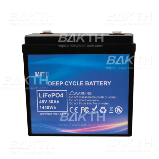 BAKTH-LiFePO4 48V 30Ah, 1440 Wh