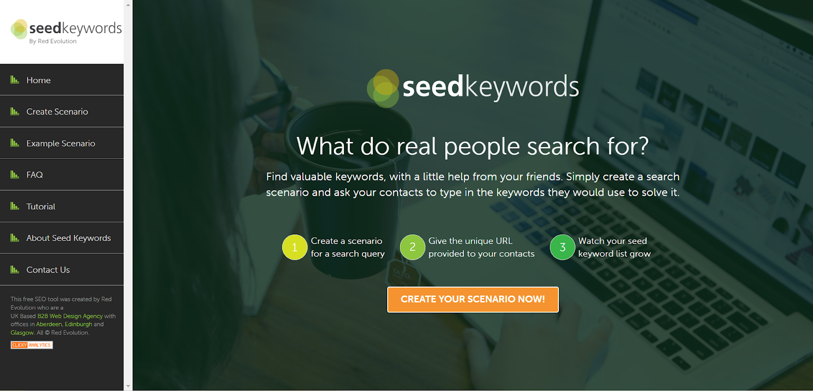 Seed Keywords SEO tool
