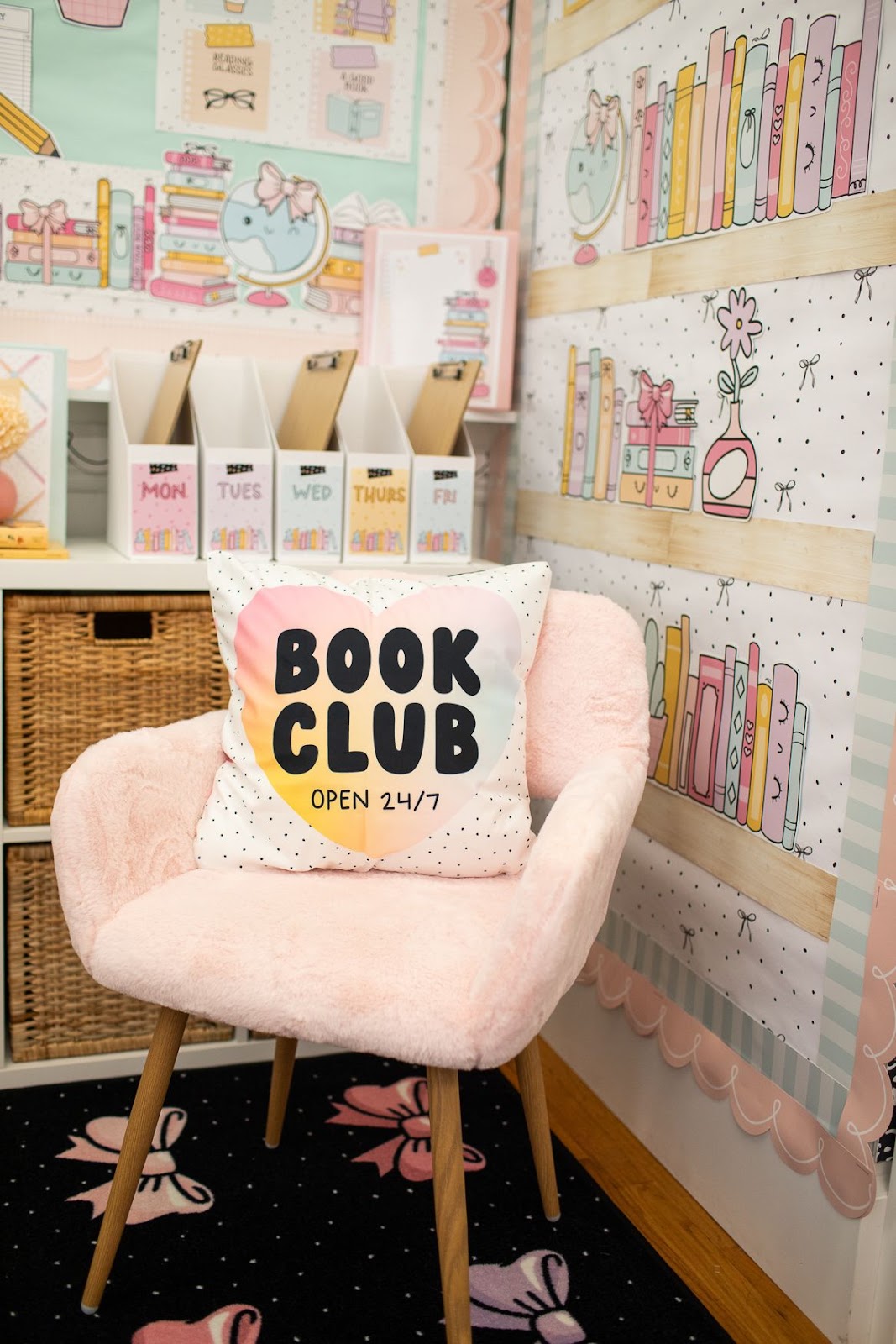 Book Club classroom decor
