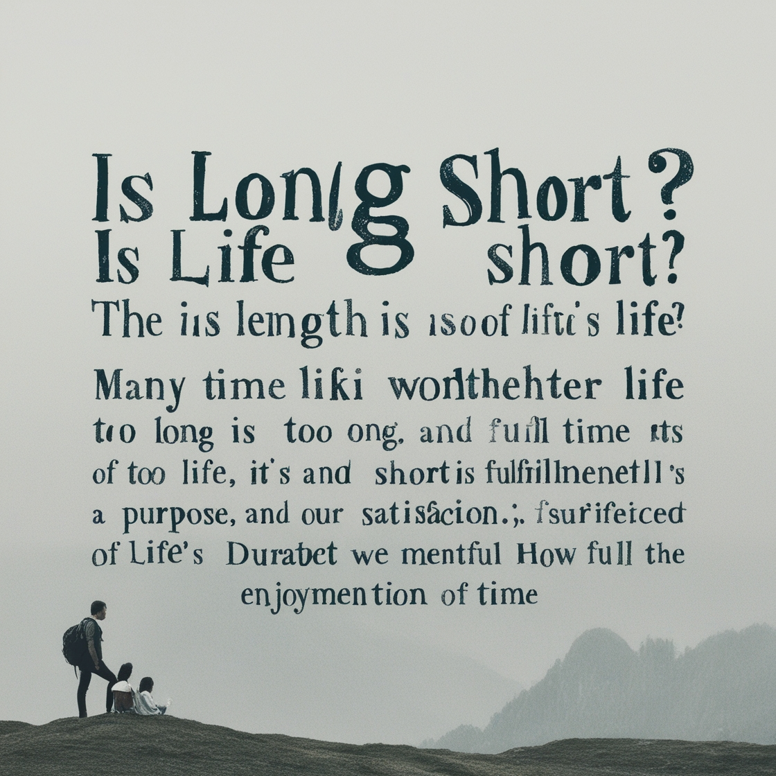  Is Long Life Is Short: Unlocking the Powerful Secrets of Time and Fulfillment 2024