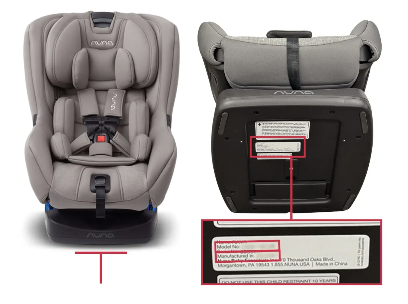 NUNA Rava car seats