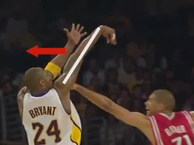 Kobe Bryant shot alignment