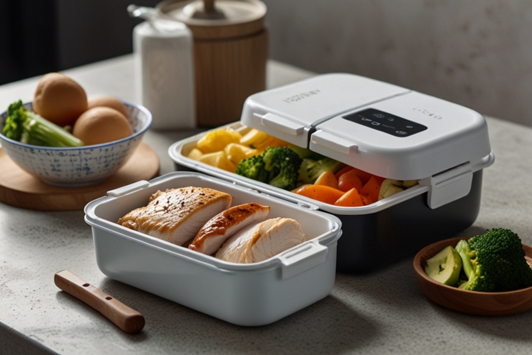 Electric Lunch Box 100w Do They Cook Raw Chicken​