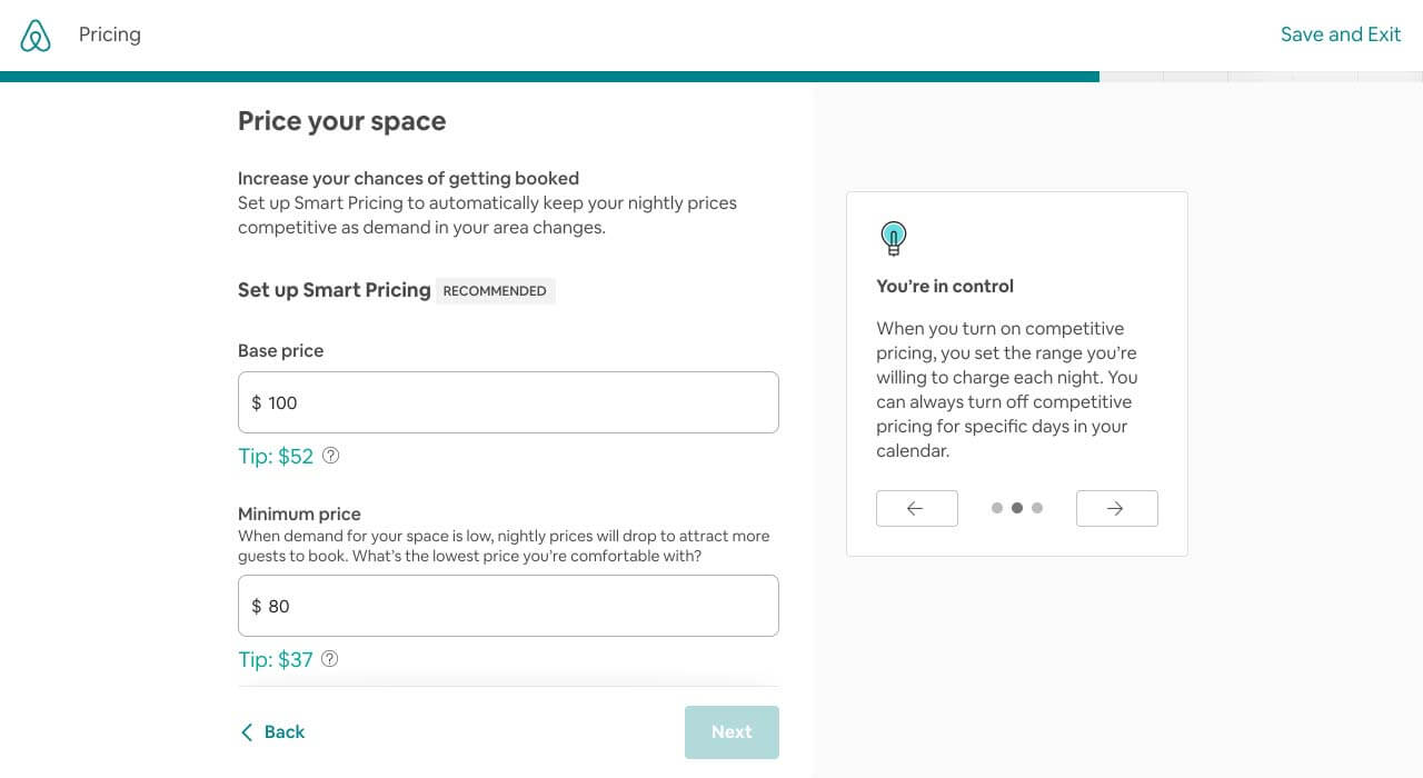 Set up your pricing
