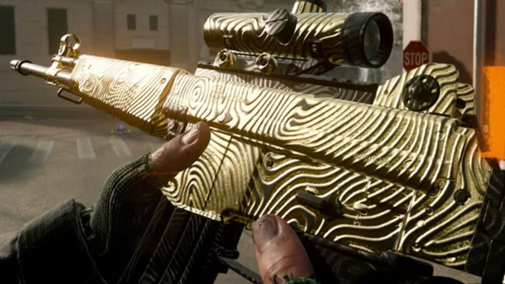 Complete Gold Tiger Camo challenges