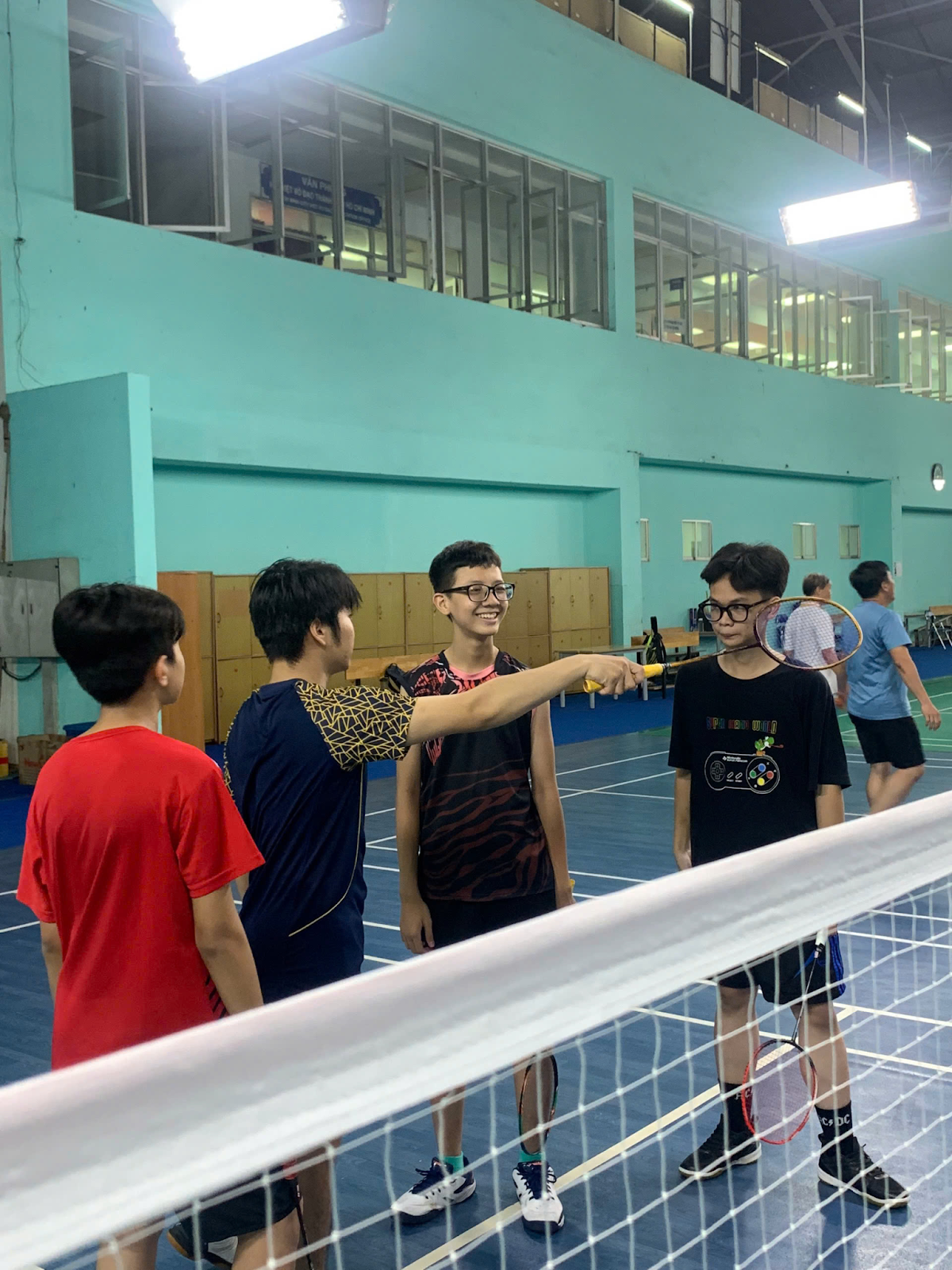 lớp học cầu lông trẻ em quận Tân Phú