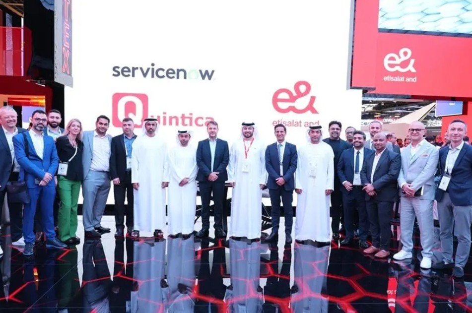 e& UAE Teams Up with ServiceNow and Quintica to Drive AI-Powered Digital Transformation and Revolutionise Operations