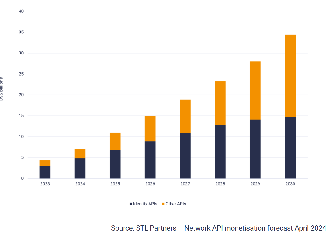 Network API monetization forecast 2024