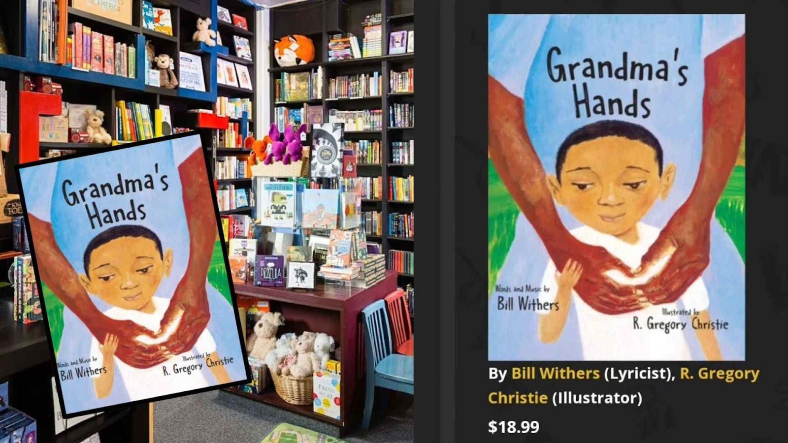 New Children’s Book: "Grandma’s Hands"
