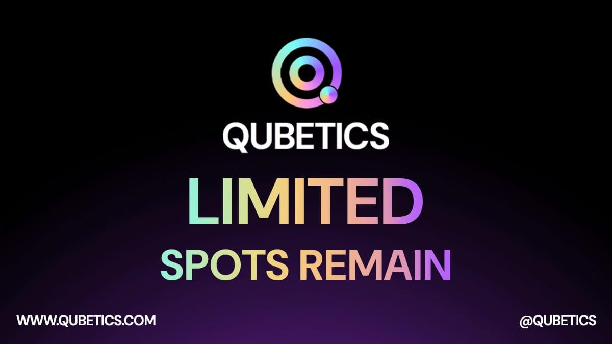 Qubetics' website