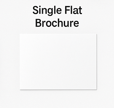 illustration of Single Flat Brochure