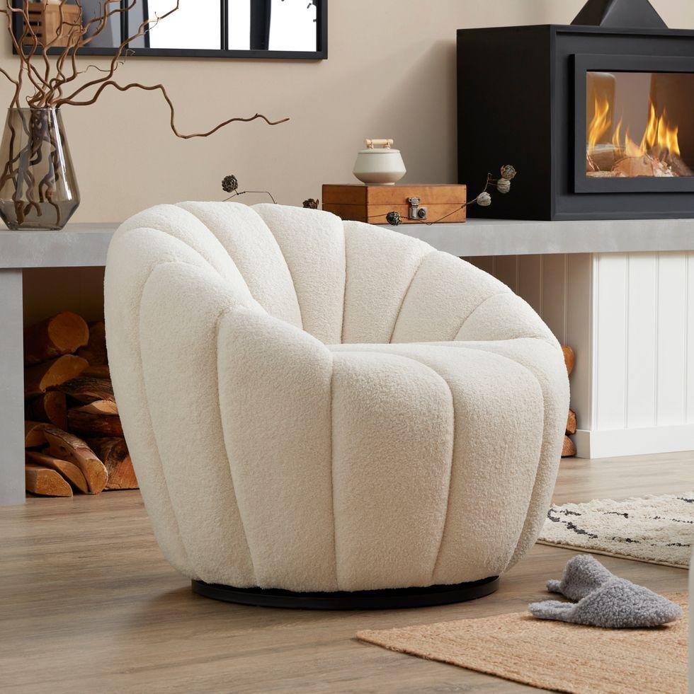 Самая нежная и модная обивочная ткань: букле за и против - Litskevich  Design | Мебель на заказ