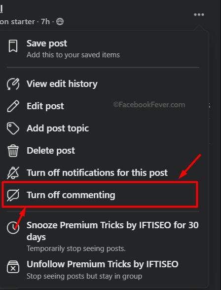 How to Turn off Comments on Facebook Post: Step-by-Step Guide