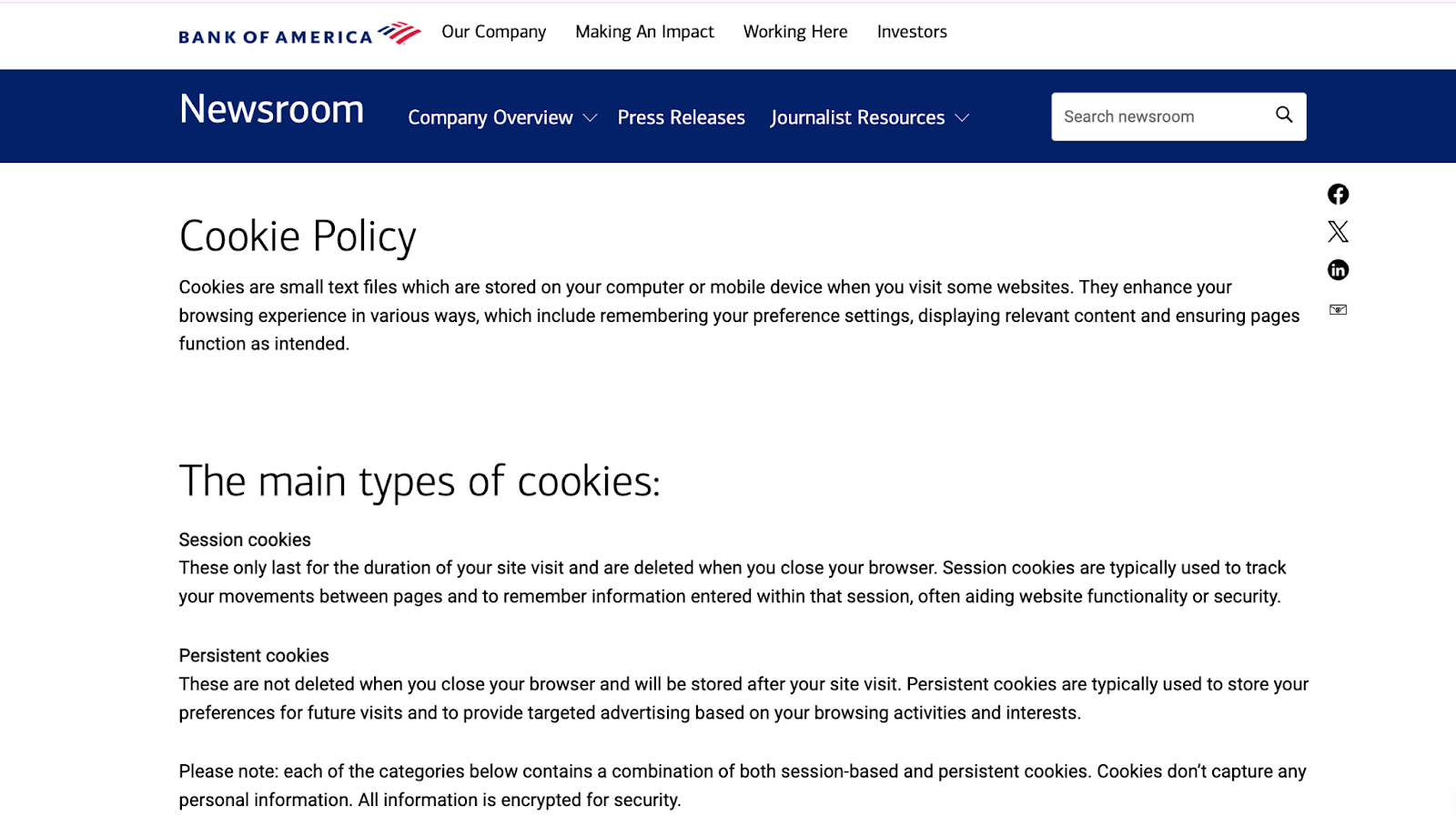 Add Special Cookie Settings
