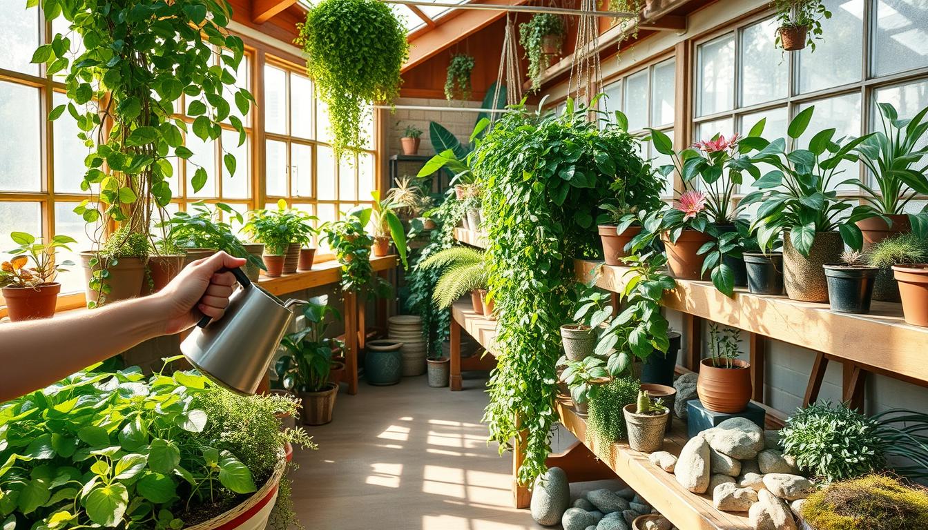 indoor plants care techniques