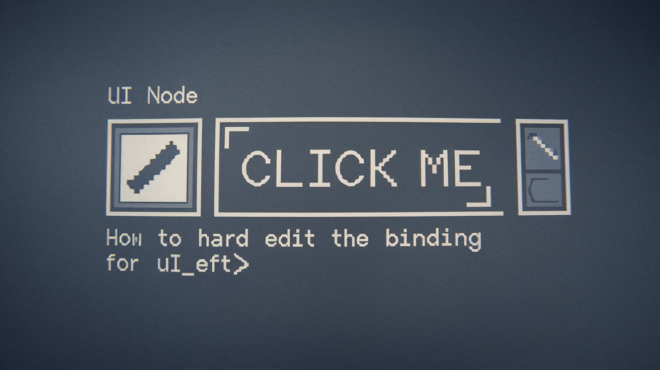 godot how to hard edit the binding for ui_left