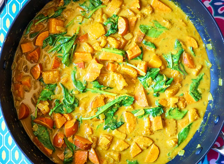 curried potatoes