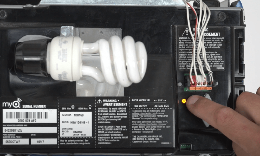 replacing a garage door opener remote