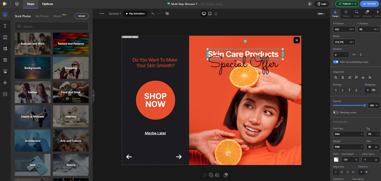 Depicter UI
