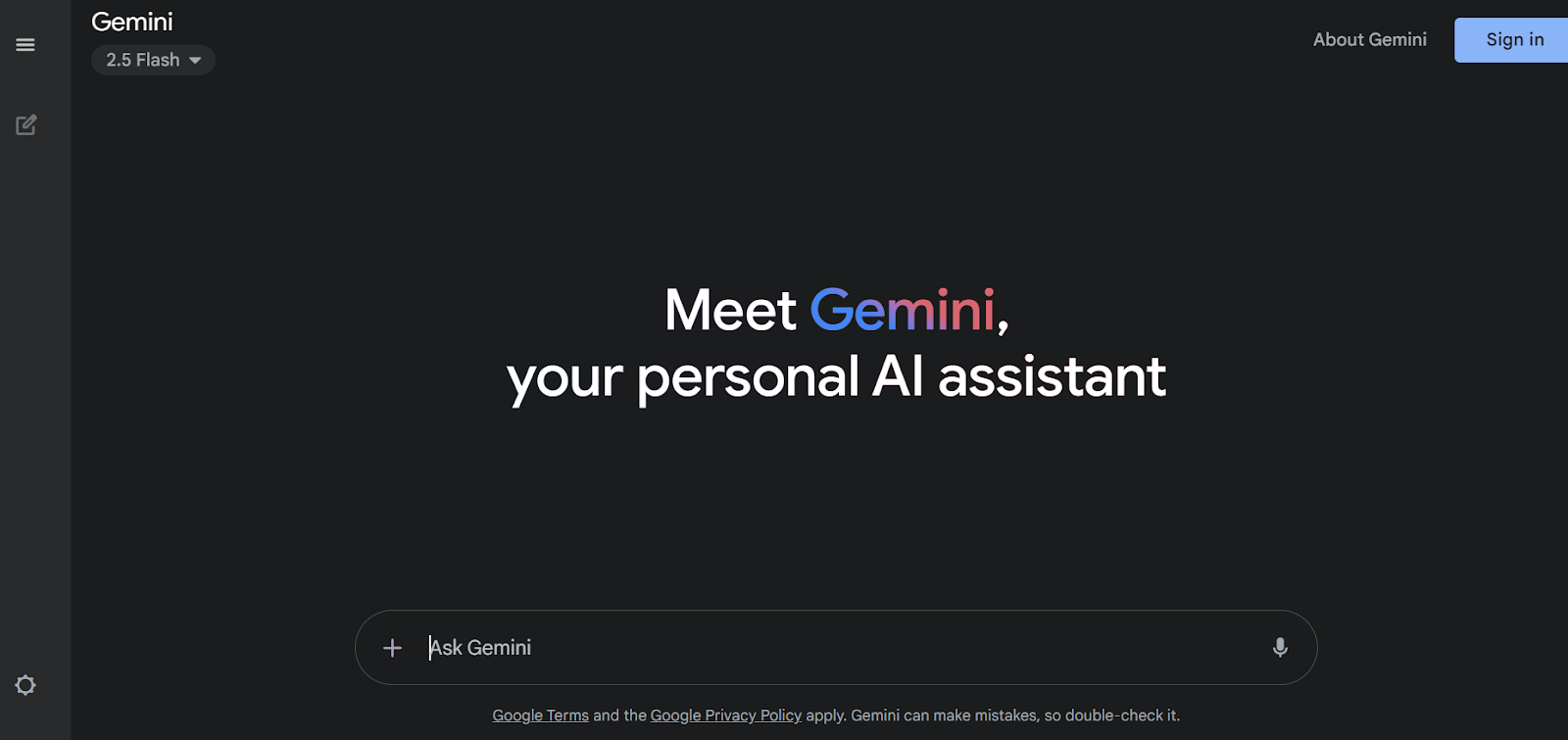 Gemini 2.5, an LLM 