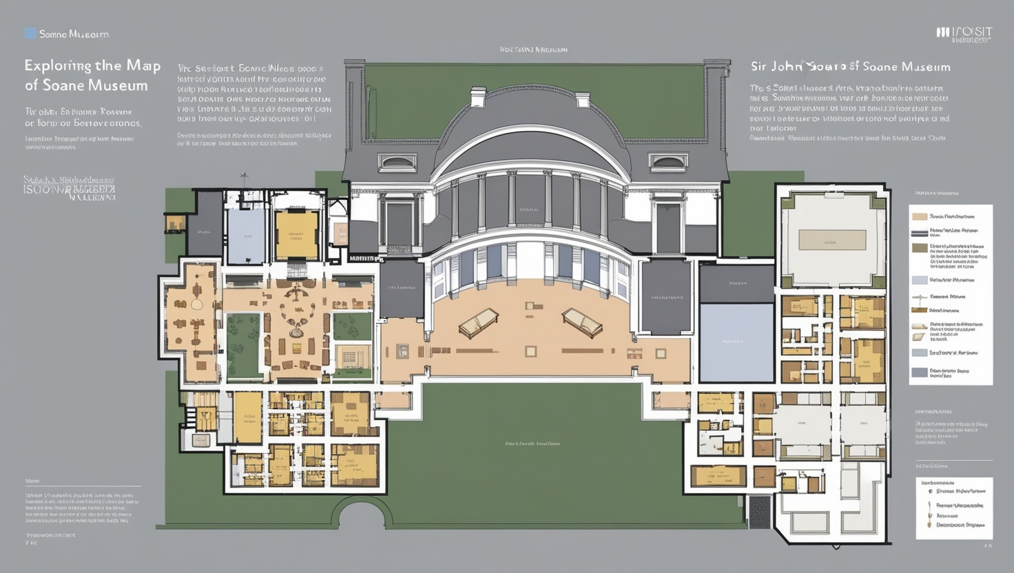 Isovist Map of Soane Museum