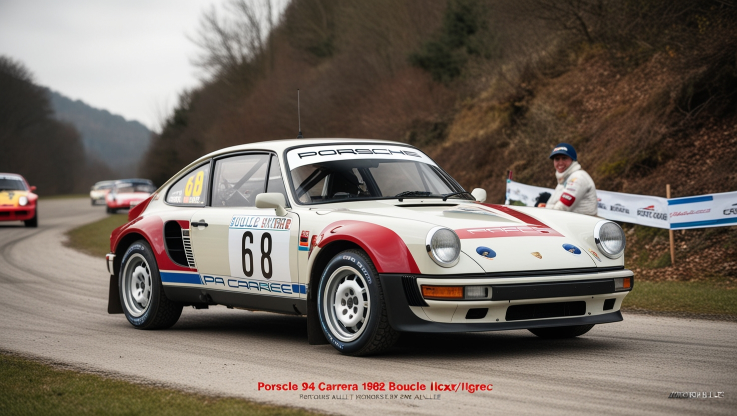 Porsche 924 Carrera 1982 Boucle Spa Rallye Ickx/Igrec