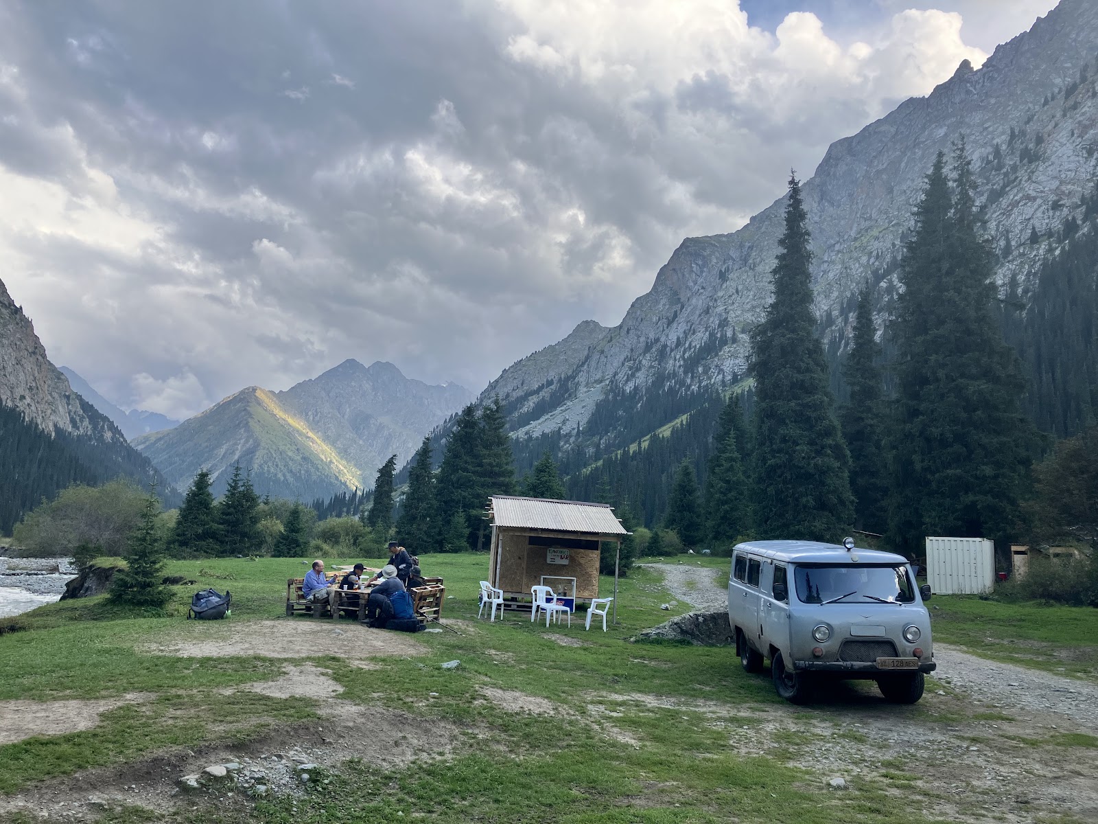 Hitchhiking in Kyrgyzstan | Hitchhiking to Ala Kul Lake