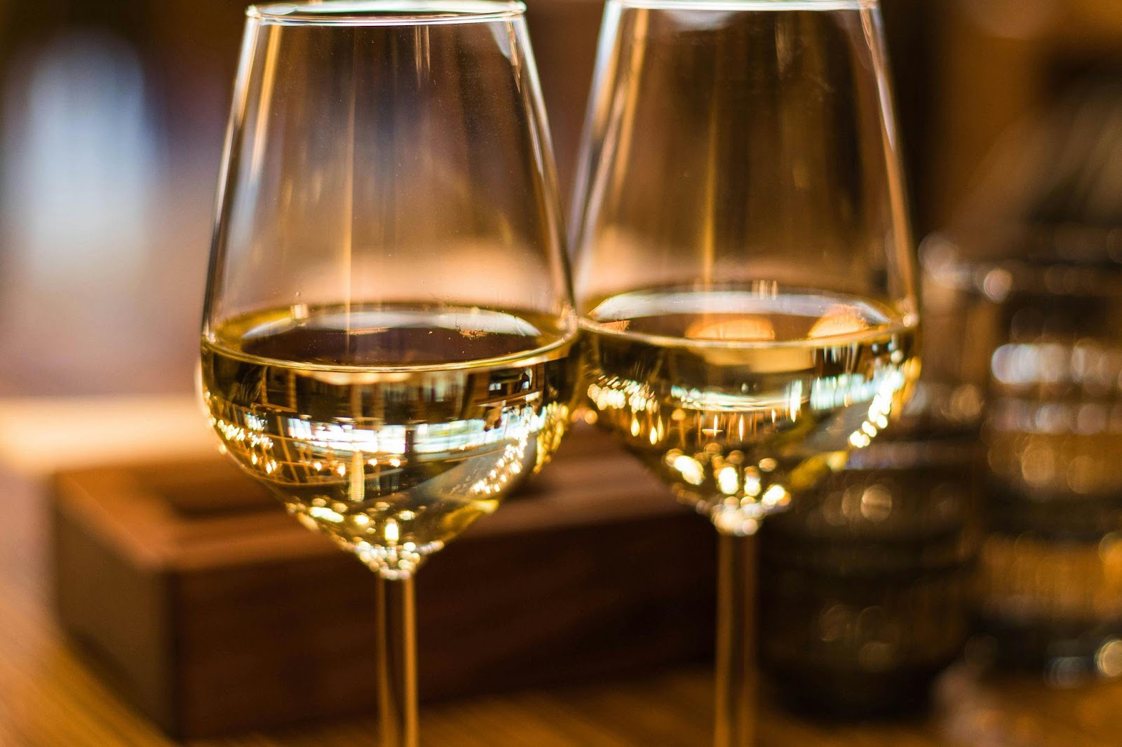 Wine in some wine glasses