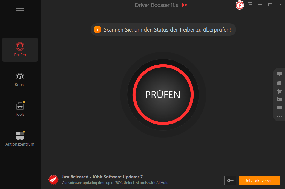 Treiber aktualisieren mit Driver Booster