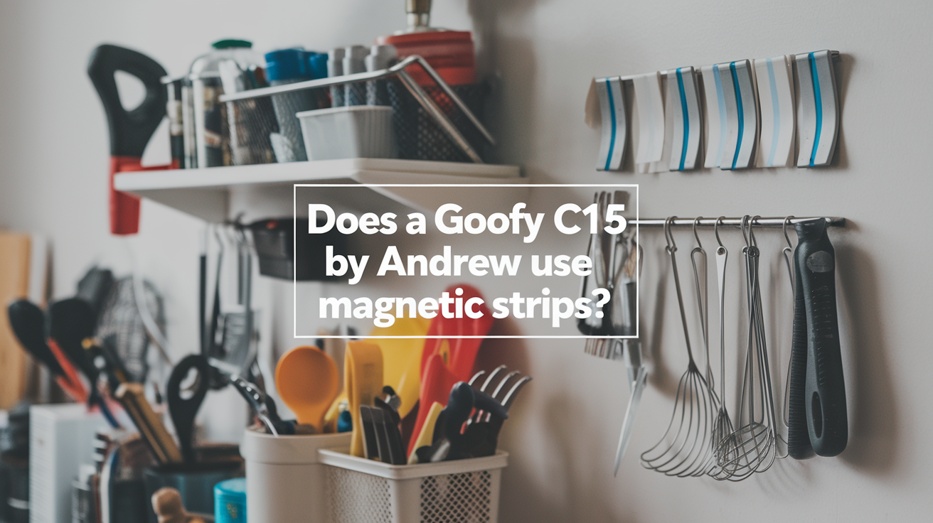 Does a Goofy C15 by Andrew Use Magnetic Strips