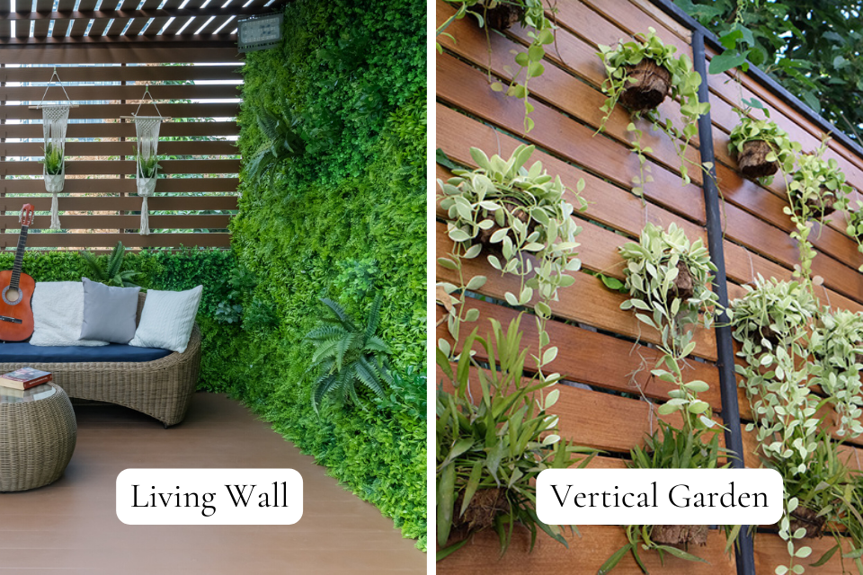 comparing michigan deck privacy solutions living wall and vertical garden designs custom built okemos