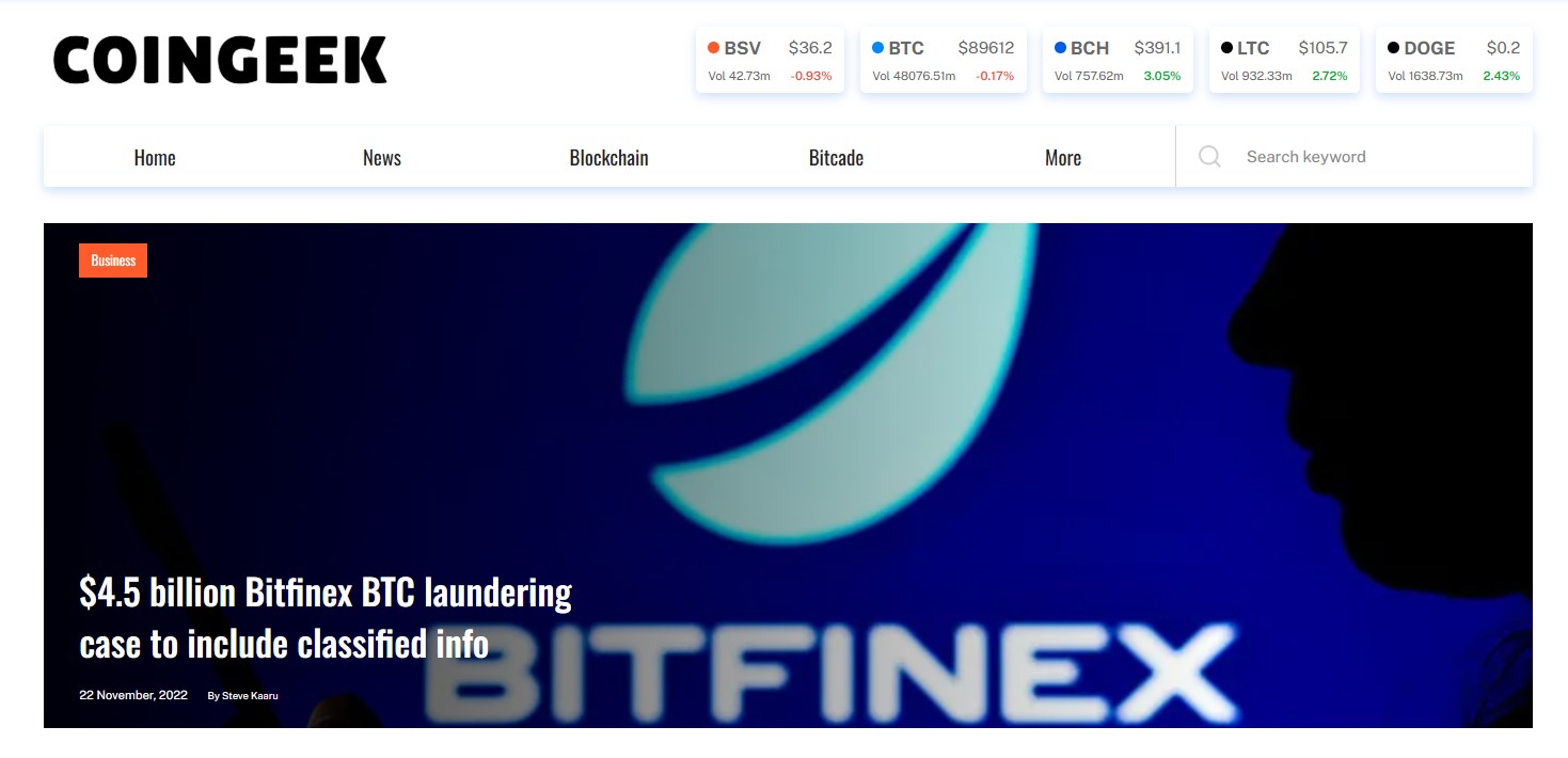 Bitfinex обзор