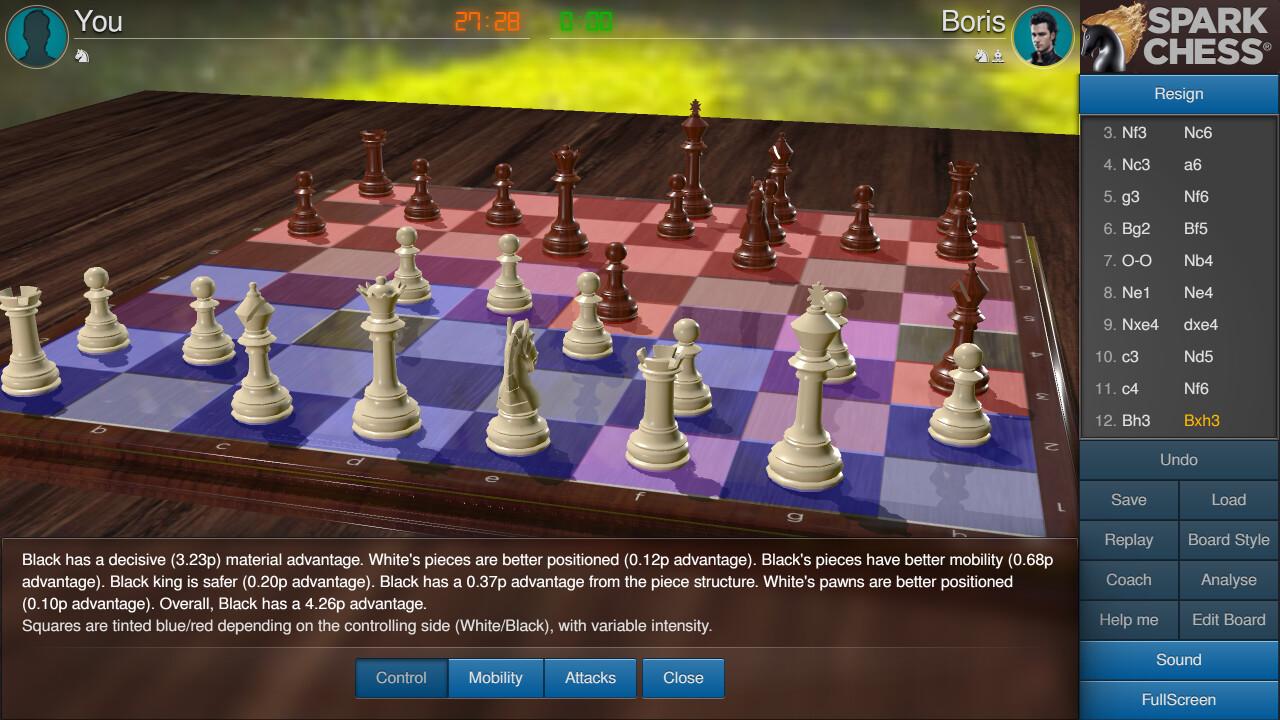  A wallpaper of SparkChess, one of the best chess games for android