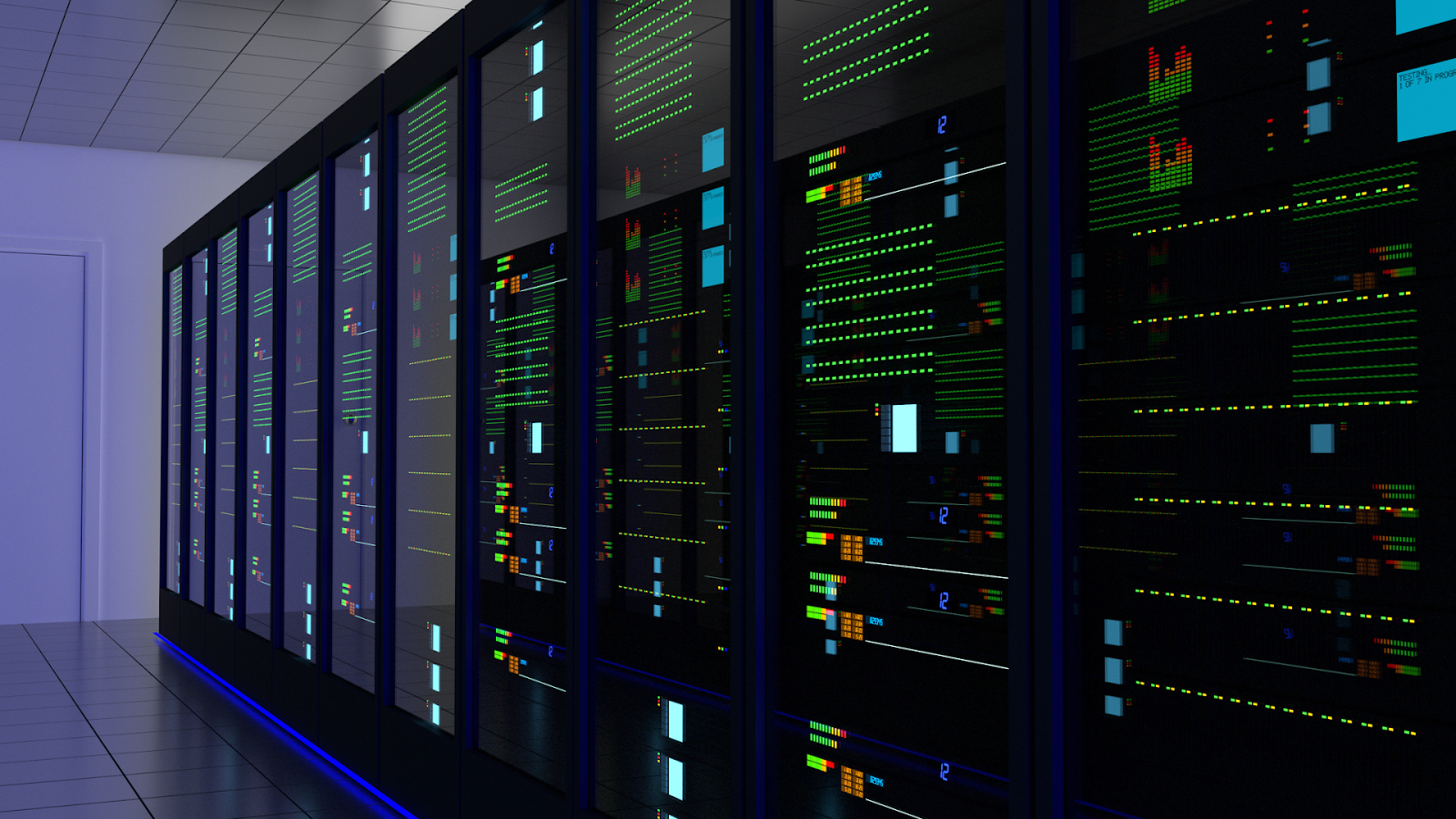 Servers which are the ones that allow you to use the internet and access websites
