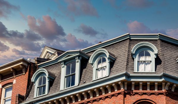 Mansard Roof House