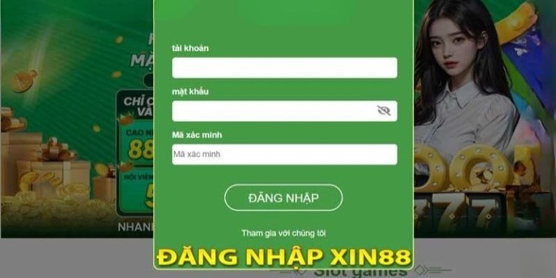 Thao tác đăng nhập Xin88 cực đơn giản, hoàn thành trong 3 bước