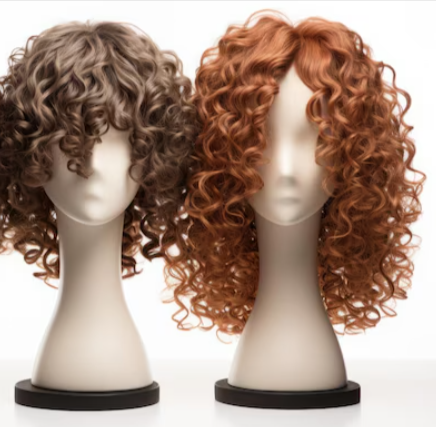 Curly wig styles