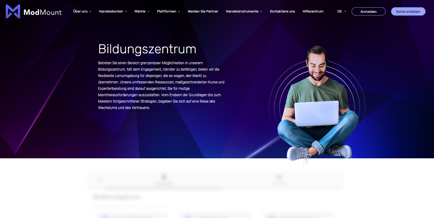 Besuchen Sie die ModMount Education Centre-Seite für weitere Informationen