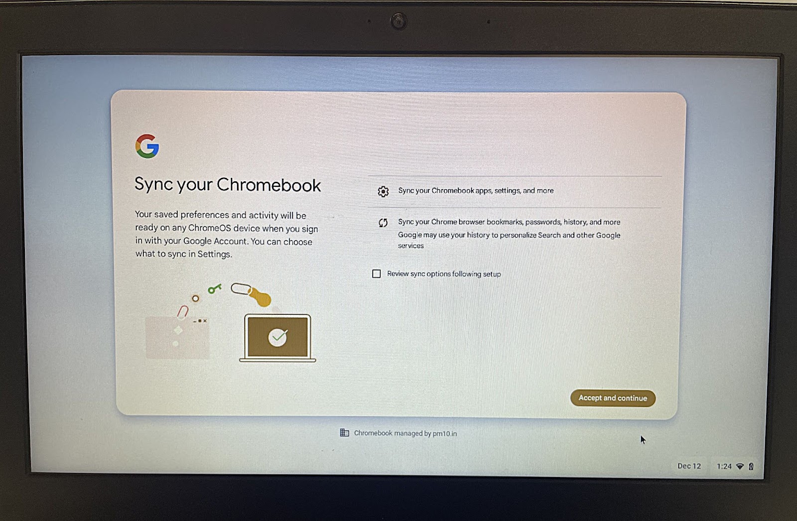 Chromebook Enterprise enrollment