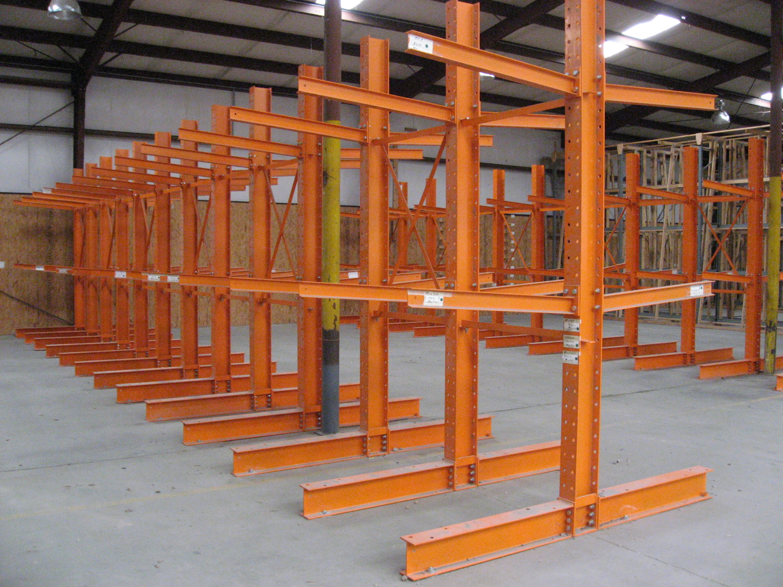 double sided cantilever racks