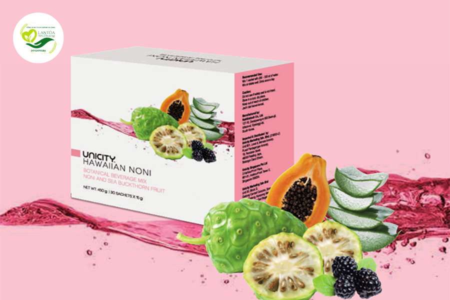 Công dụng của TP BVSK Hawaiian Noni Unicity