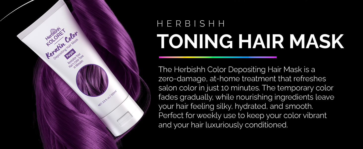 Hair color mask