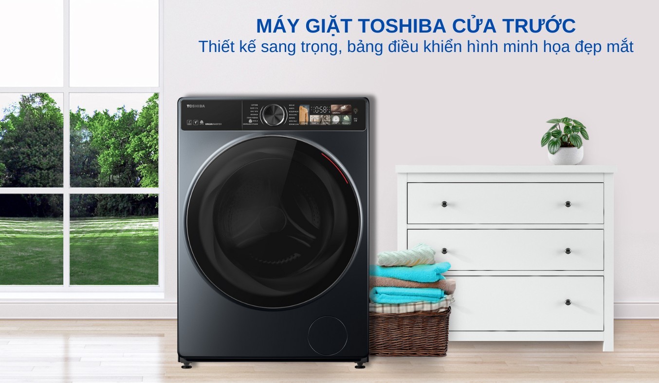 Máy Giặt Toshiba Inverter 10.5 Kg TW-T25BU115MWV(MG) Giá Rẻ | Nguyễn Kim